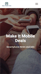 Mobile Screenshot of makeitmobiledeals.com